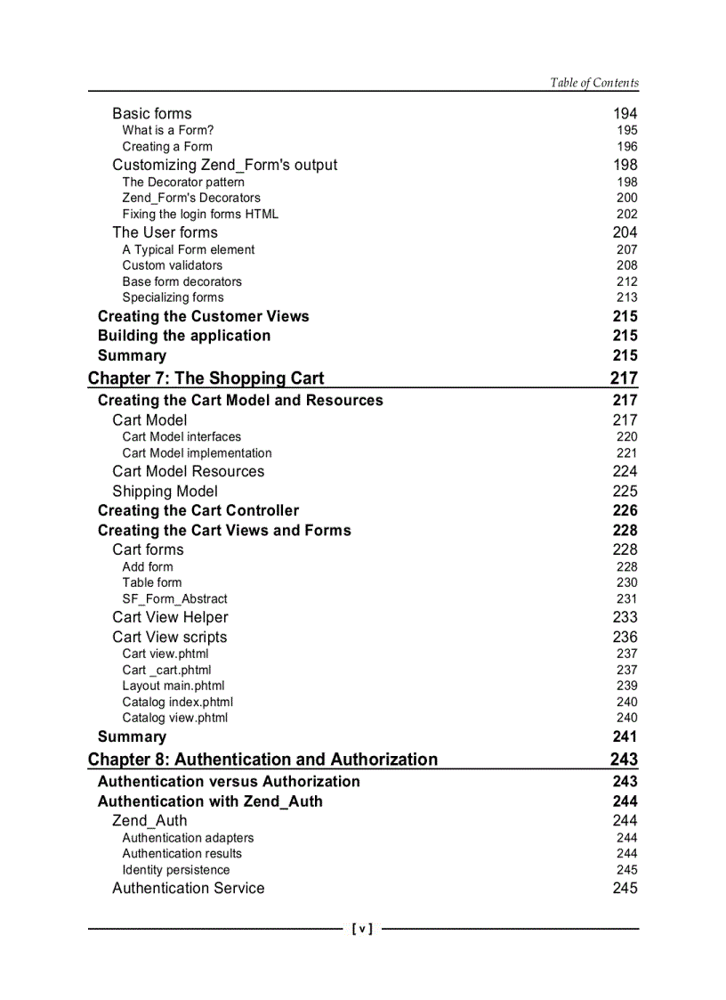 image for page Zend Framework 1 8 Web Application Development