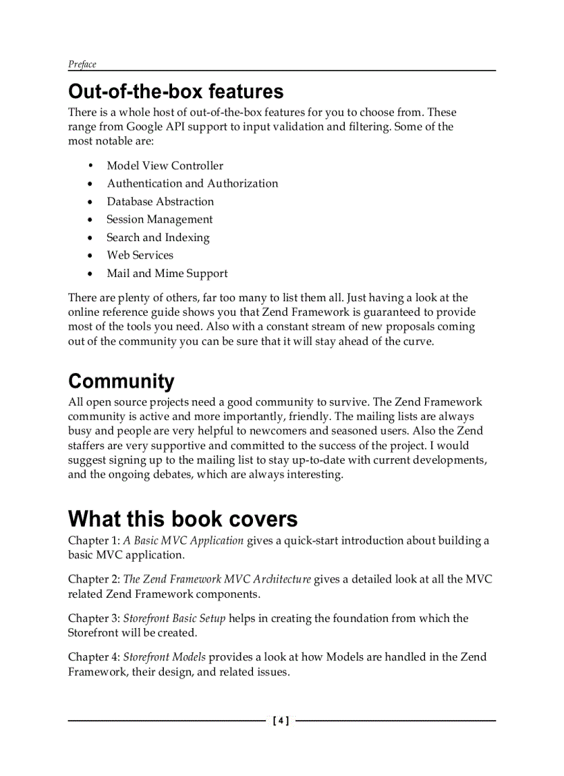image for page Zend Framework 1 8 Web Application Development