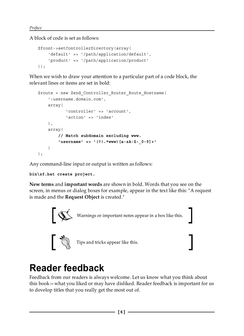 image for page Zend Framework 1 8 Web Application Development