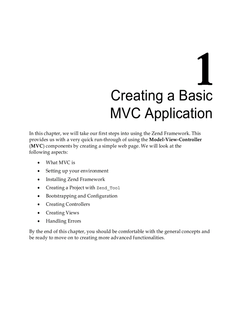 image for page Zend Framework 1 8 Web Application Development