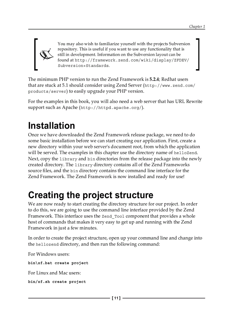 image for page Zend Framework 1 8 Web Application Development