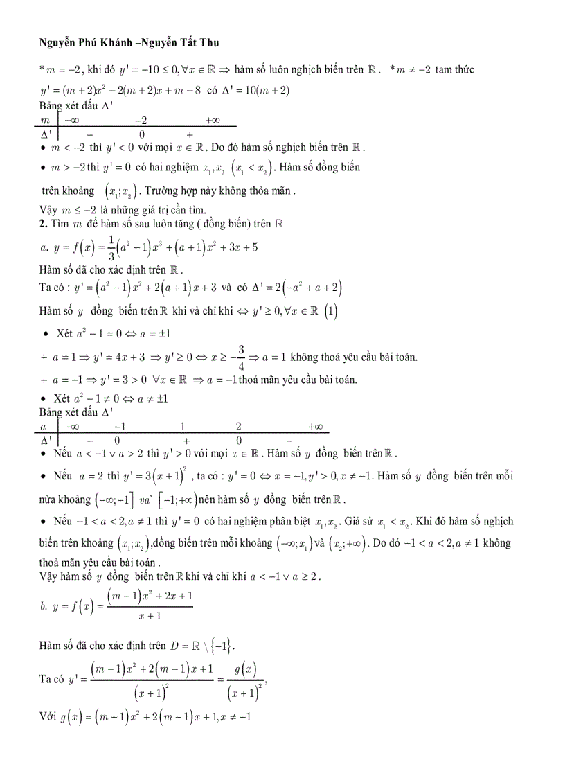image for page Bài giảng ứng dụng hàm số