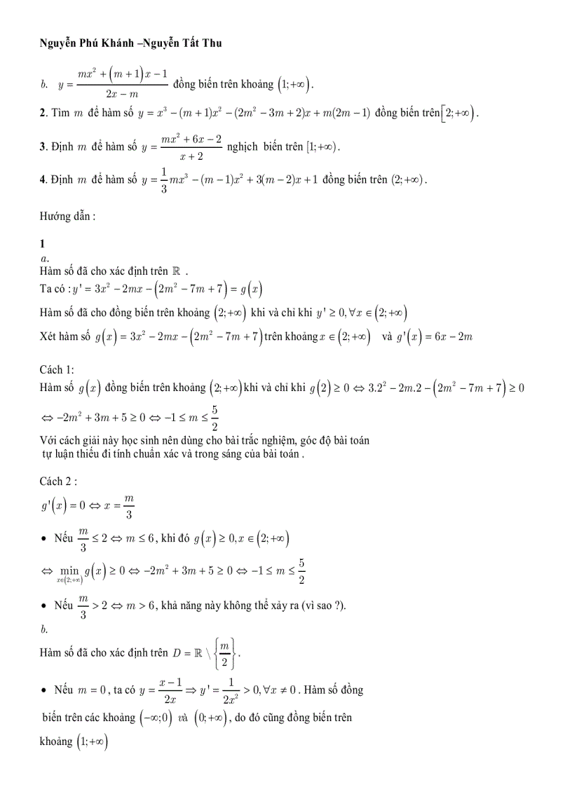 image for page Bài giảng ứng dụng hàm số