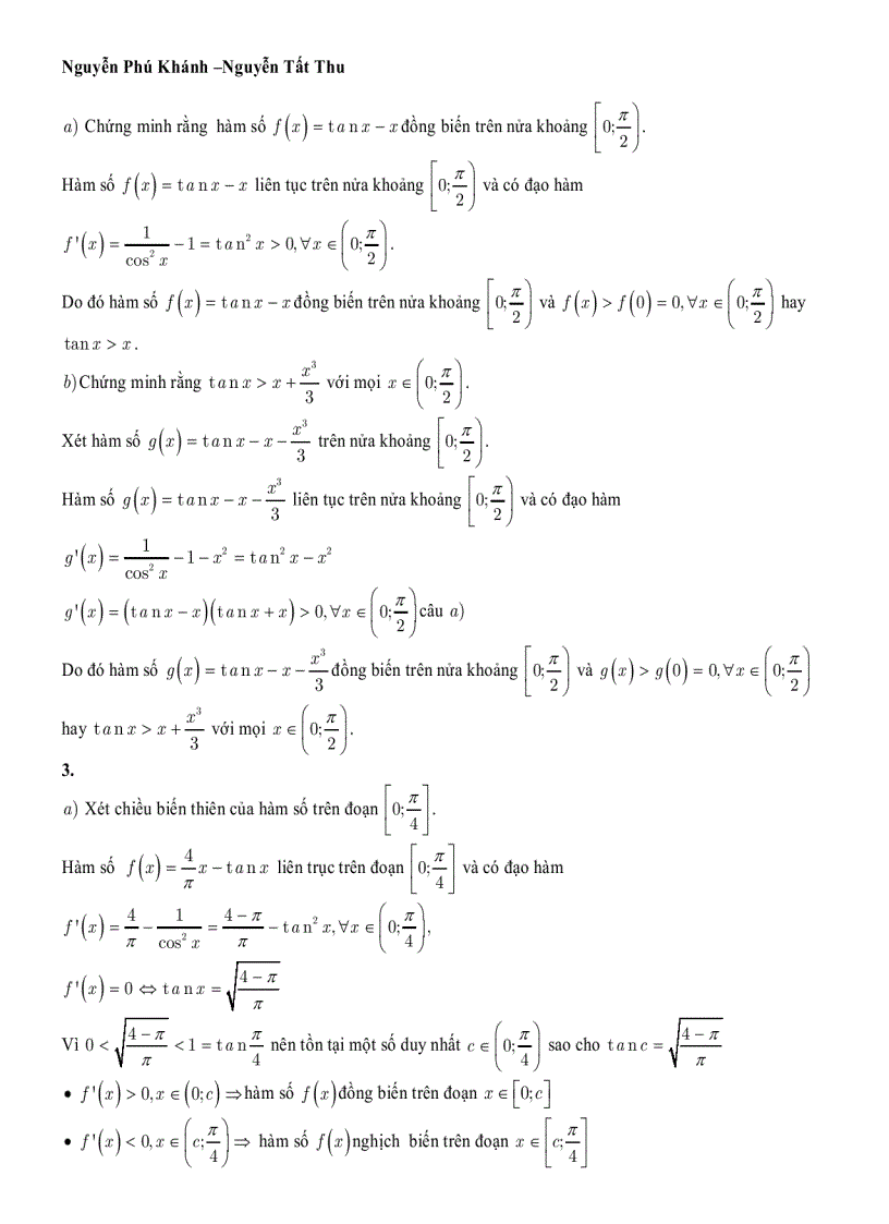 image for page Bài giảng ứng dụng hàm số