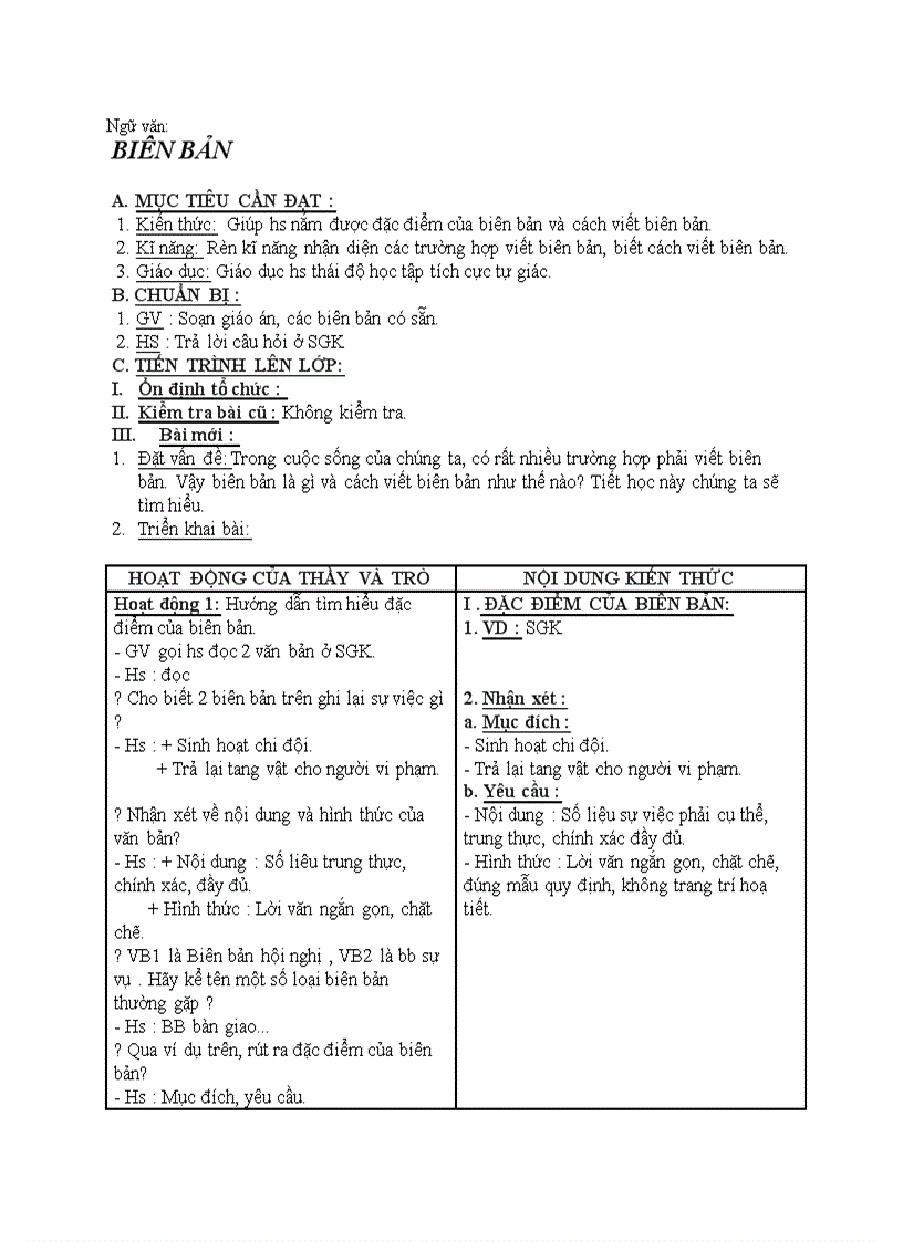 image for page Ngữ văn BIÊN BẢN