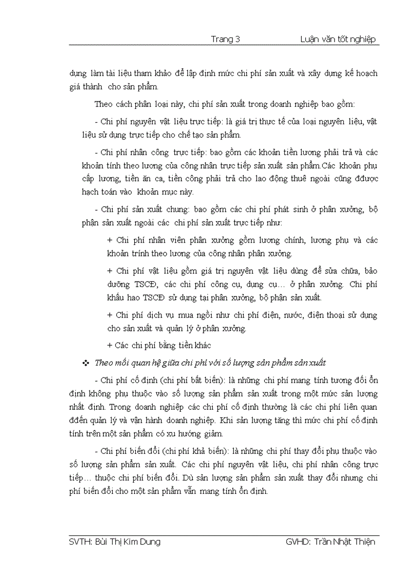 image for page Cơ sở lý luận về hạch toán chi phí sản xuất và tính giá thành sản phẩm theo phương pháp truyền thông và theo phương pháp ABC