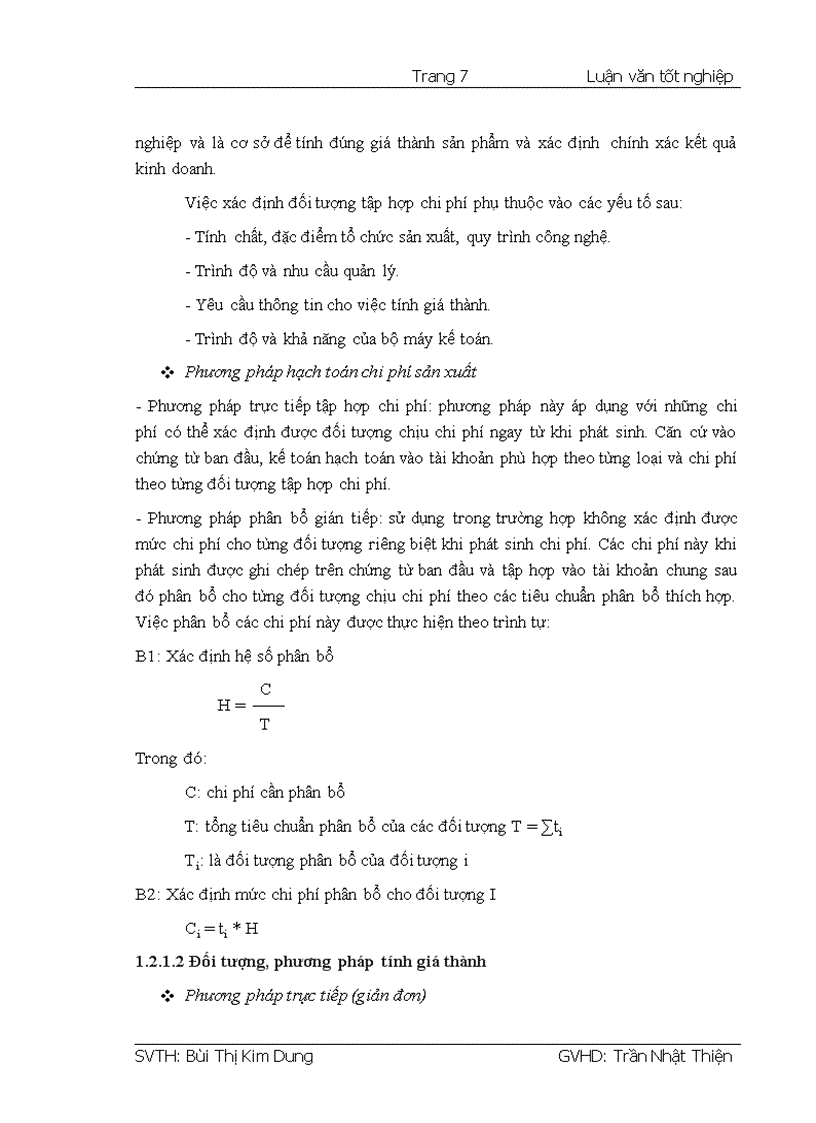 image for page Cơ sở lý luận về hạch toán chi phí sản xuất và tính giá thành sản phẩm theo phương pháp truyền thông và theo phương pháp ABC