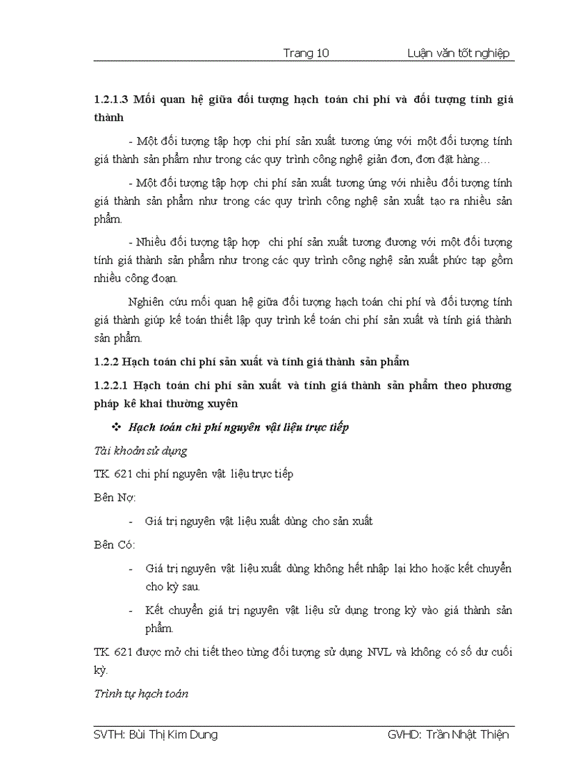 image for page Cơ sở lý luận về hạch toán chi phí sản xuất và tính giá thành sản phẩm theo phương pháp truyền thông và theo phương pháp ABC