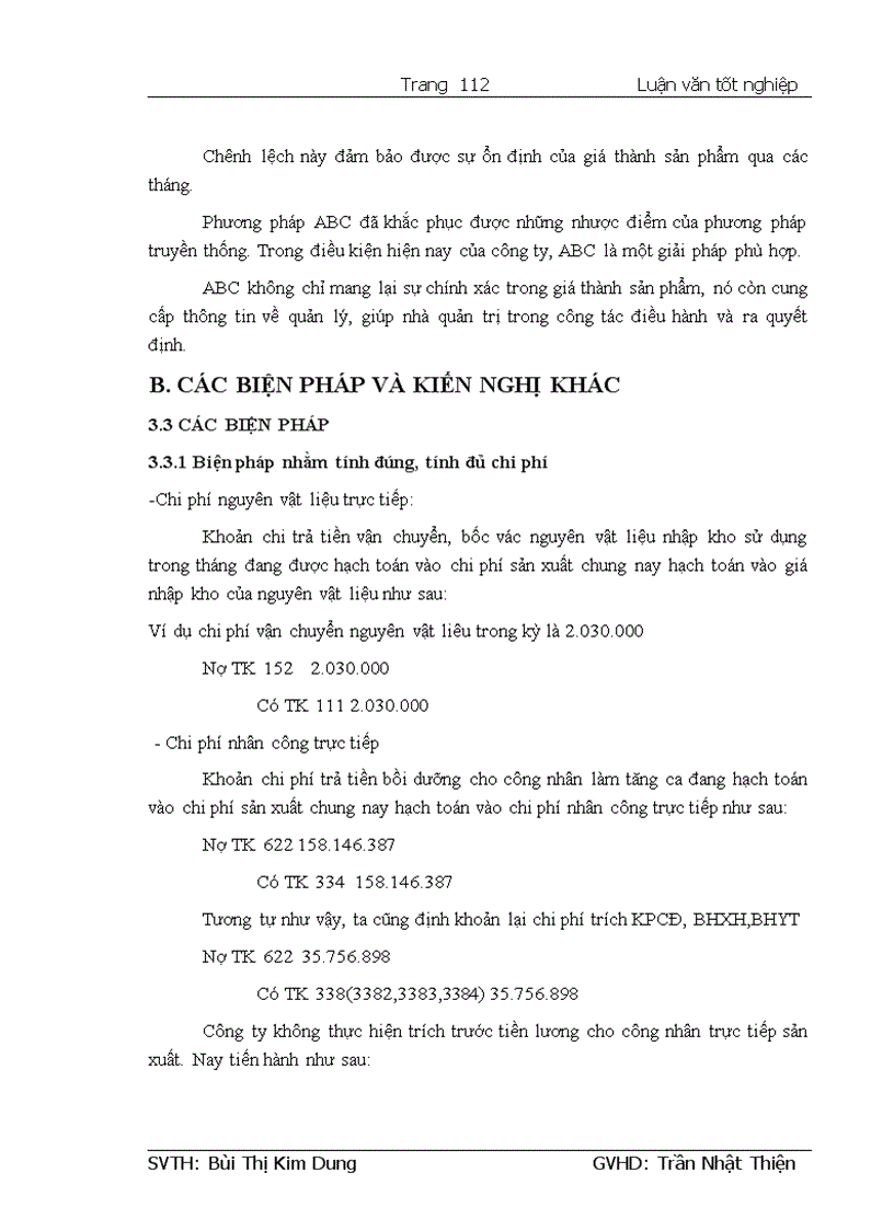 image for page Cơ sở lý luận về hạch toán chi phí sản xuất và tính giá thành sản phẩm theo phương pháp truyền thông và theo phương pháp ABC