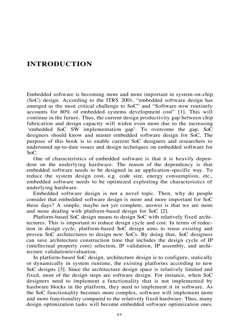 image for page EMBEDDED SOFTWARE FOR SoC