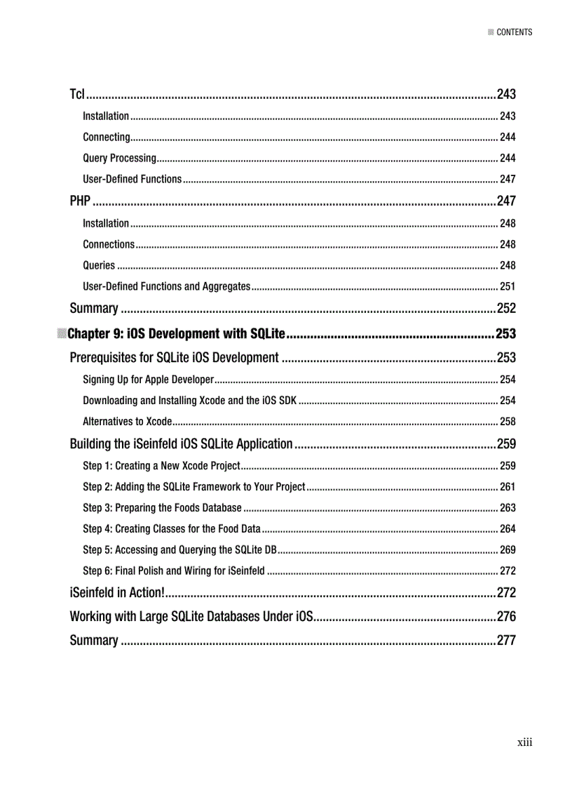 image for page The Definitive Guide to SQLite