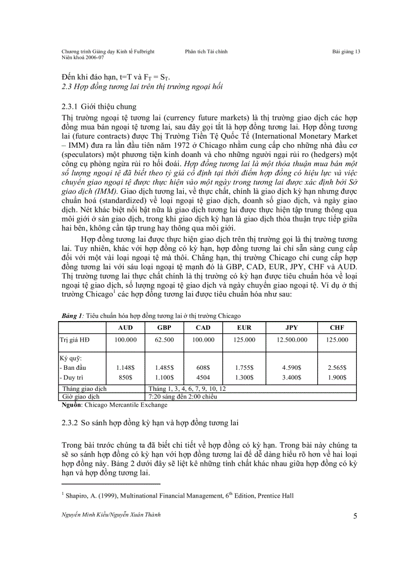 image for page Phân biệt hợp đồng tương lai và hợp đồng hoán đổi