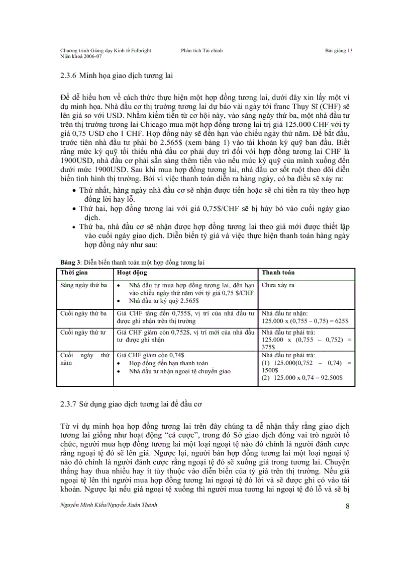 image for page Phân biệt hợp đồng tương lai và hợp đồng hoán đổi