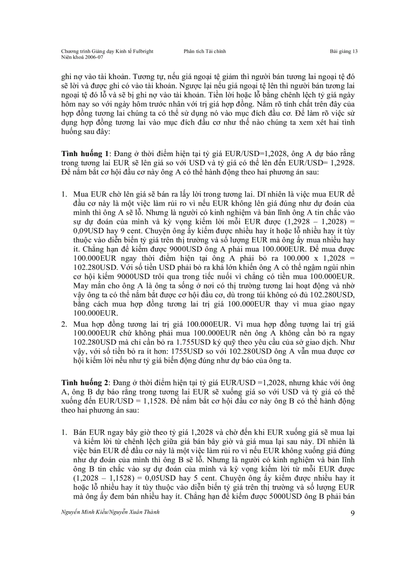 image for page Phân biệt hợp đồng tương lai và hợp đồng hoán đổi