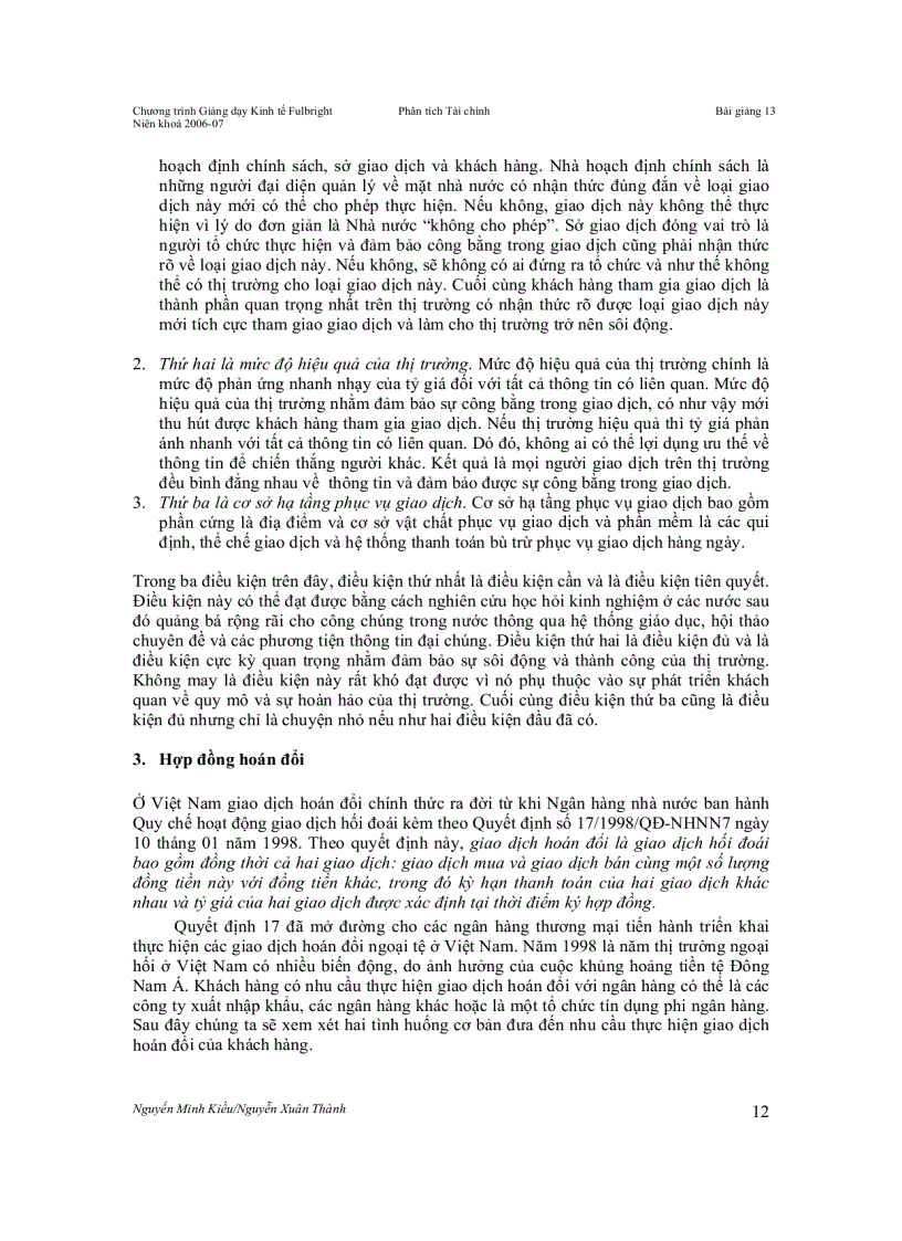 image for page Phân biệt hợp đồng tương lai và hợp đồng hoán đổi