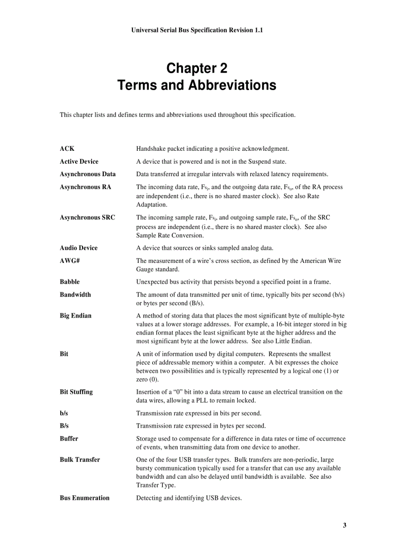 image for page Universal Serial Bus Specification