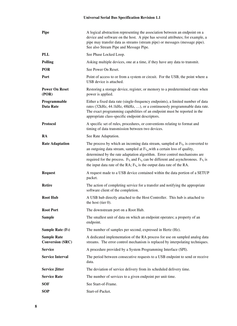 image for page Universal Serial Bus Specification