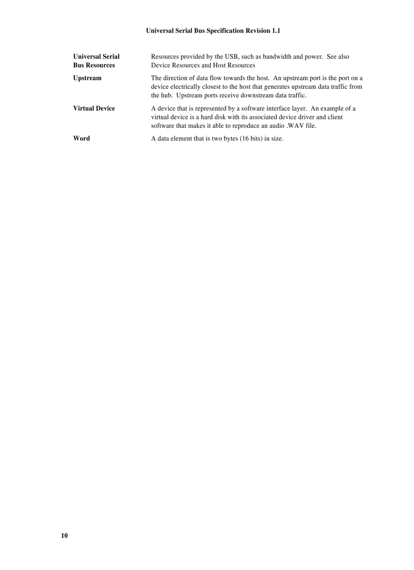 image for page Universal Serial Bus Specification