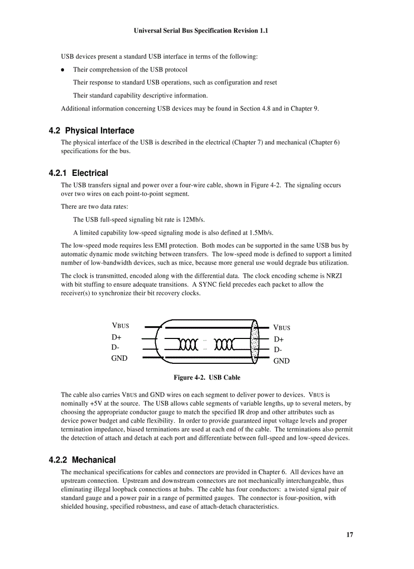 image for page Universal Serial Bus Specification