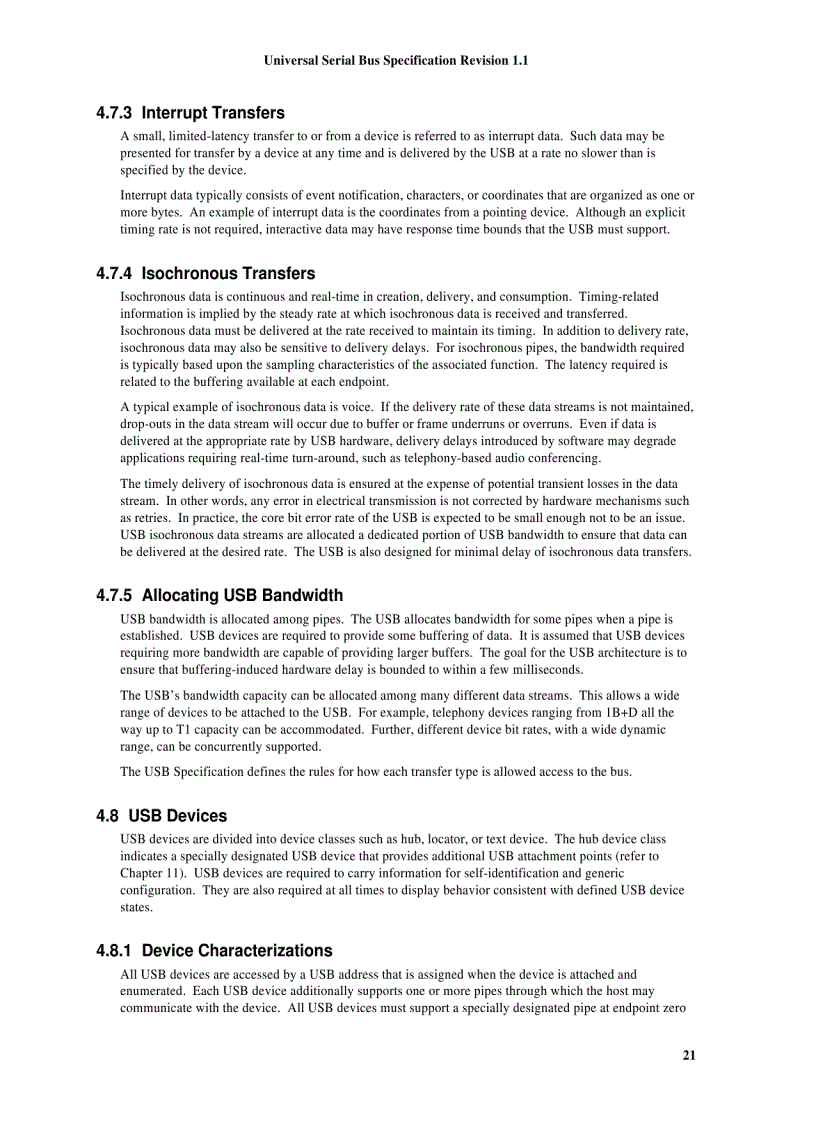 image for page Universal Serial Bus Specification