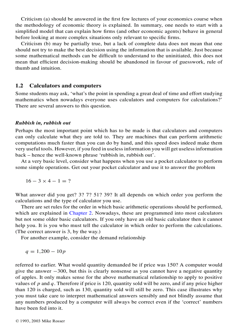 image for page Basic Mathematics for Economists
