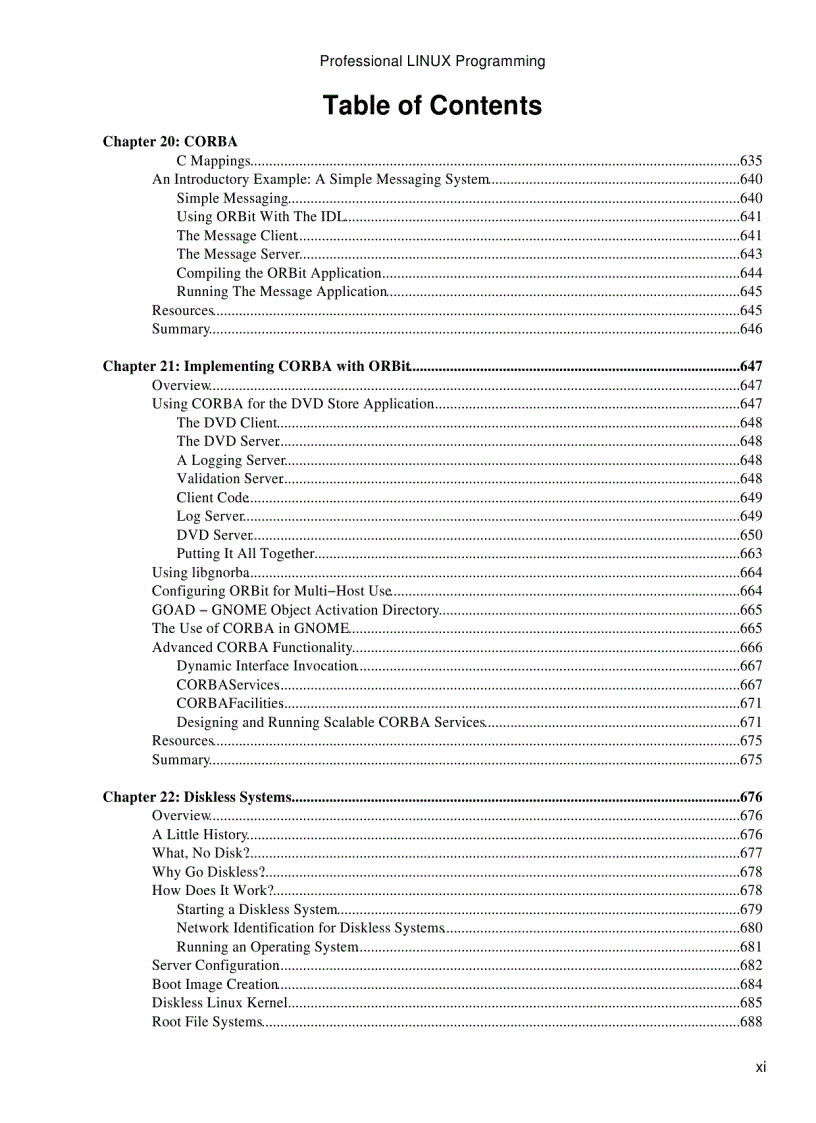 image for page Professional Linux Programming