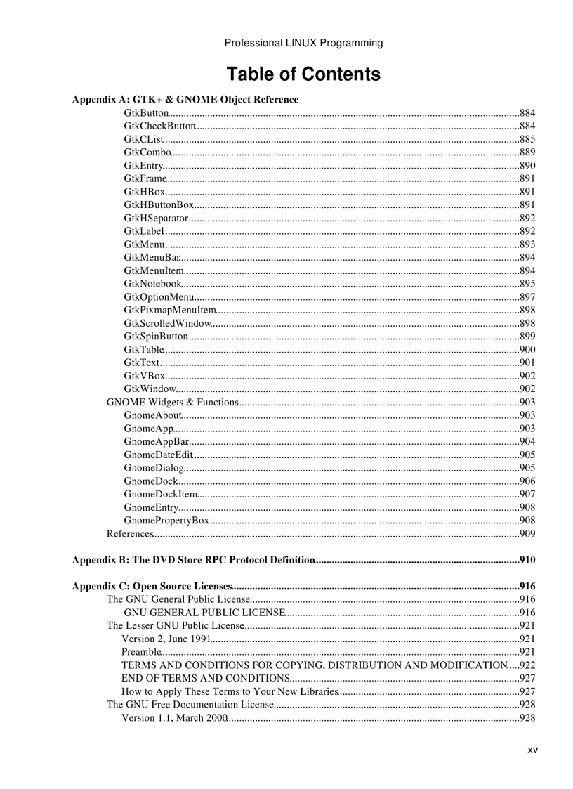 image for page Professional Linux Programming