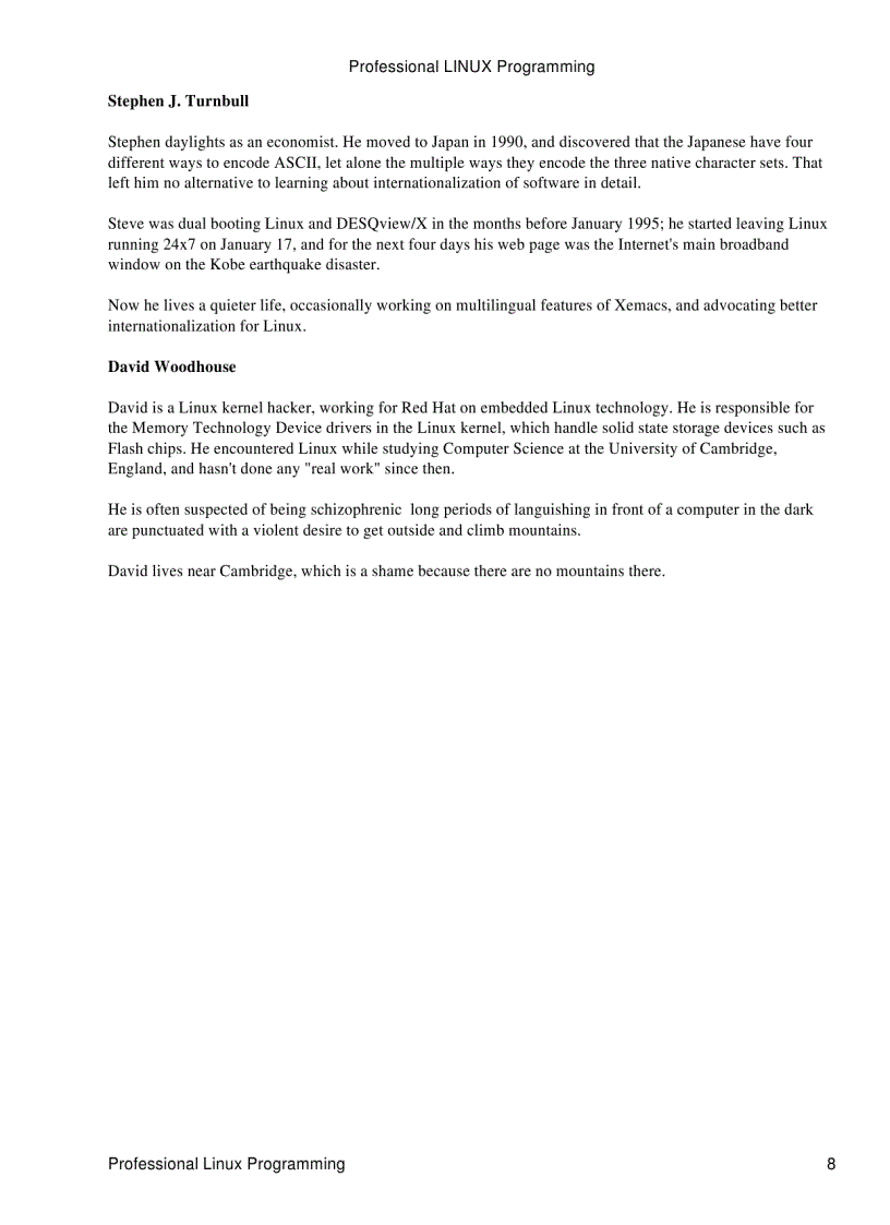 image for page Professional Linux Programming