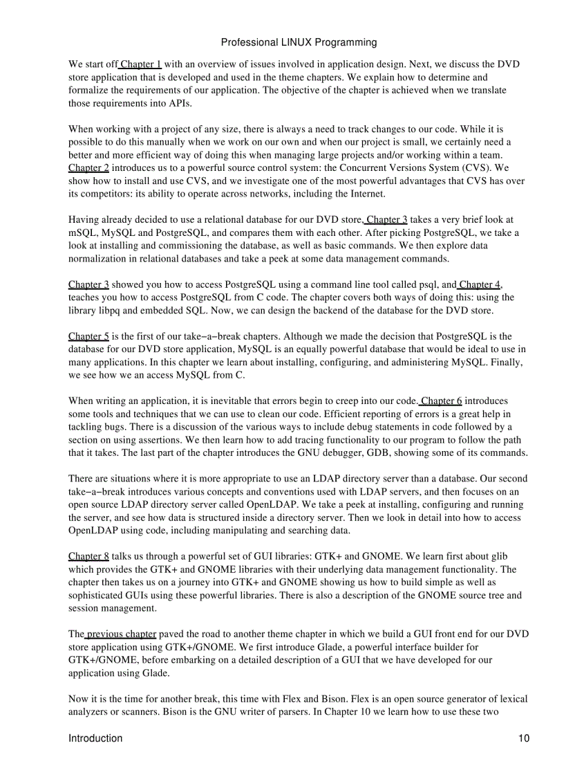 image for page Professional Linux Programming