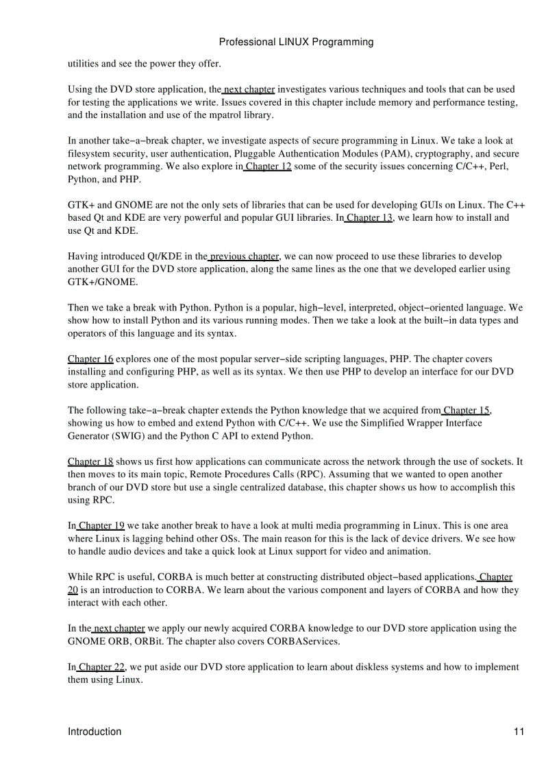 image for page Professional Linux Programming