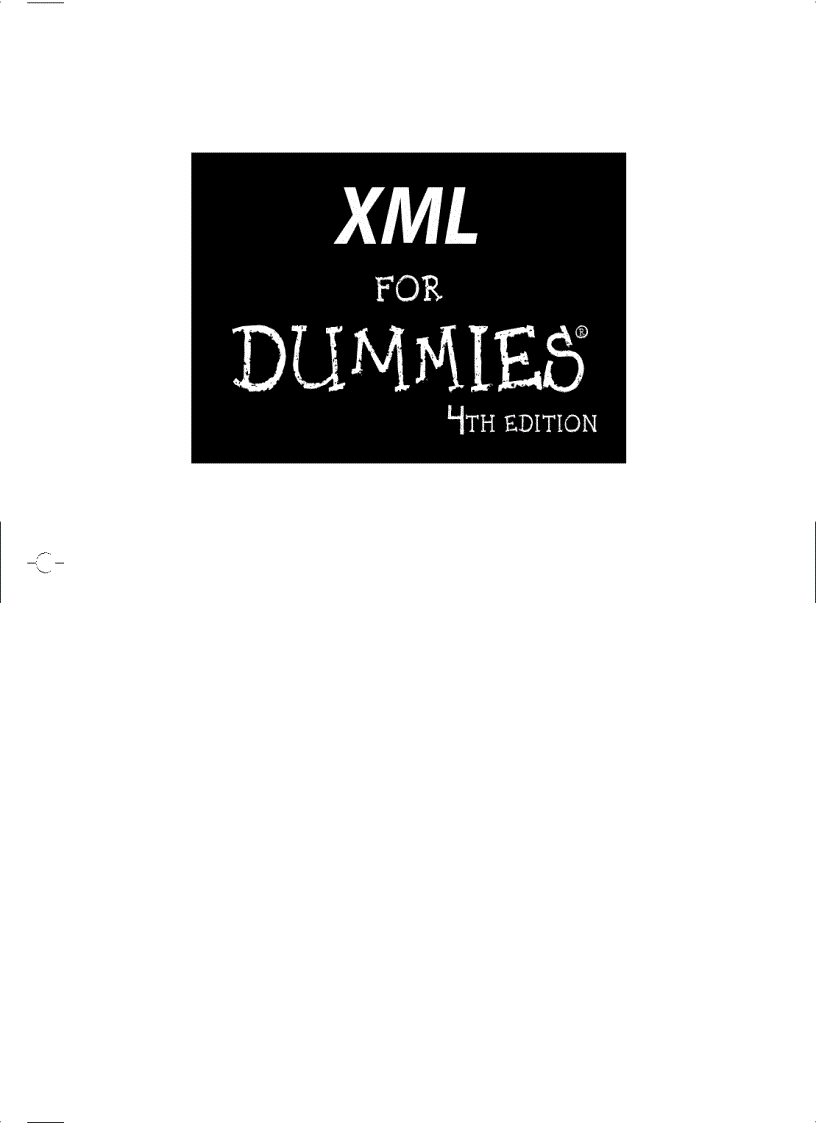 XML for Dummies