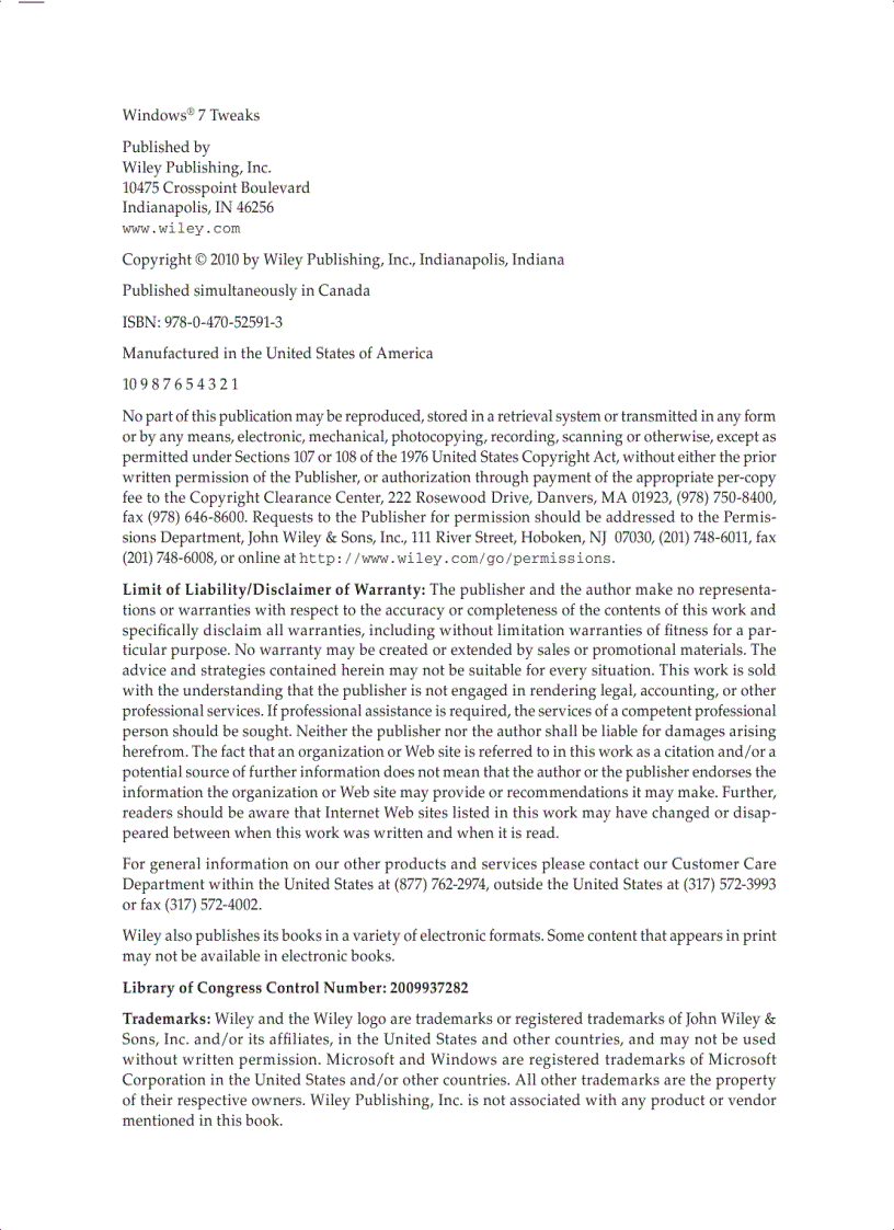 image for page Windows 7 Tweaks