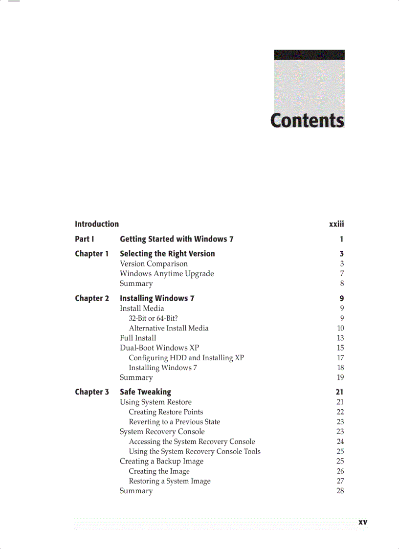 image for page Windows 7 Tweaks