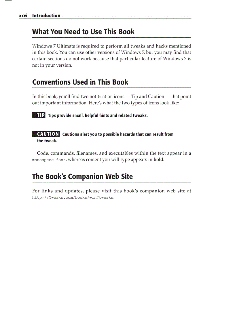 image for page Windows 7 Tweaks