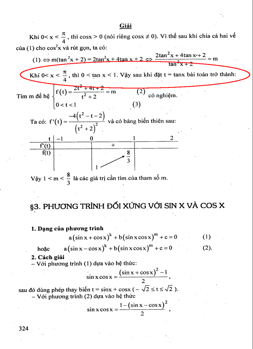 image for page Bài giảng về phương trình bất phương trình lượng giác ôn thi đại học môn toán