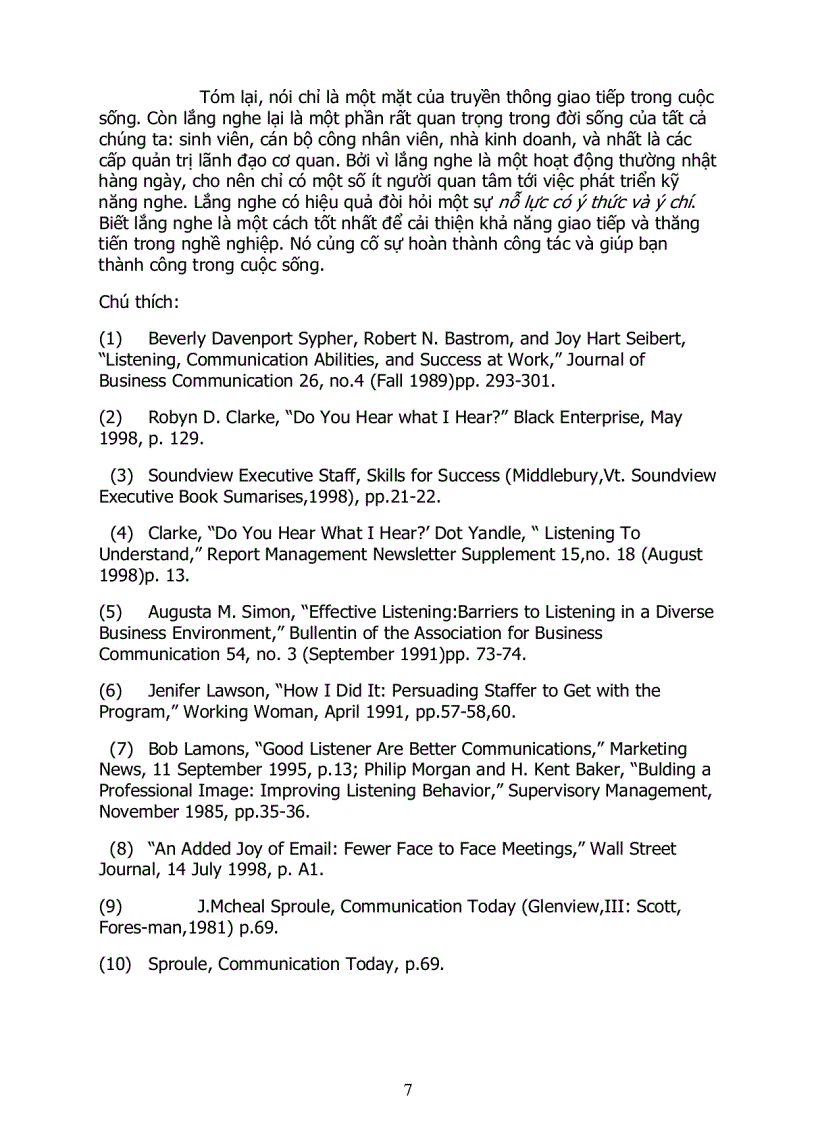 image for page Bàn về kỹ năng lắng nghe