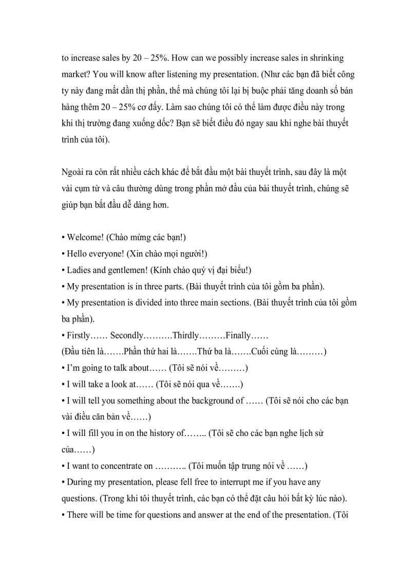 image for page Kỹ năng thuyết trình bằng tiếng anh