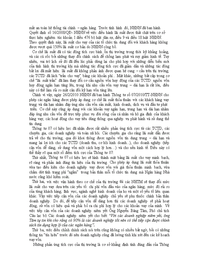 image for page Lãi suất thảo thuận