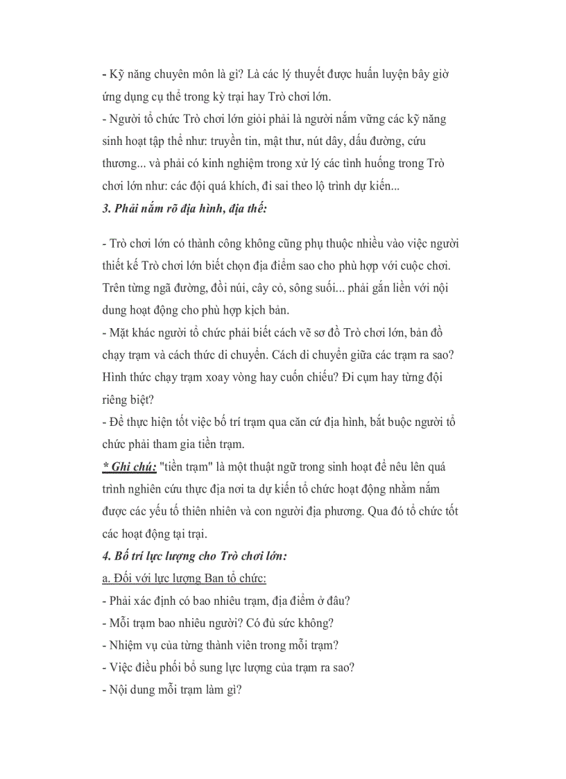 image for page Kỹ Năng Tổ Chức Các Trò Chơi Lớn