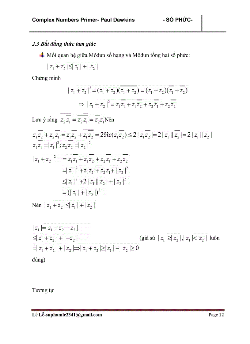 image for page Chuyên đề số phức luyện thi đại học