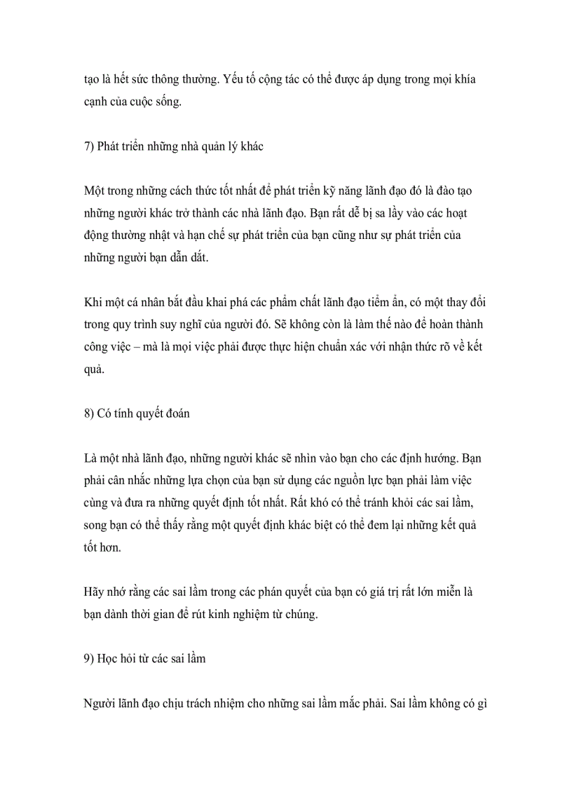 image for page Khám phá và phát triển khả năng lãnh đạo tiềm ẩn