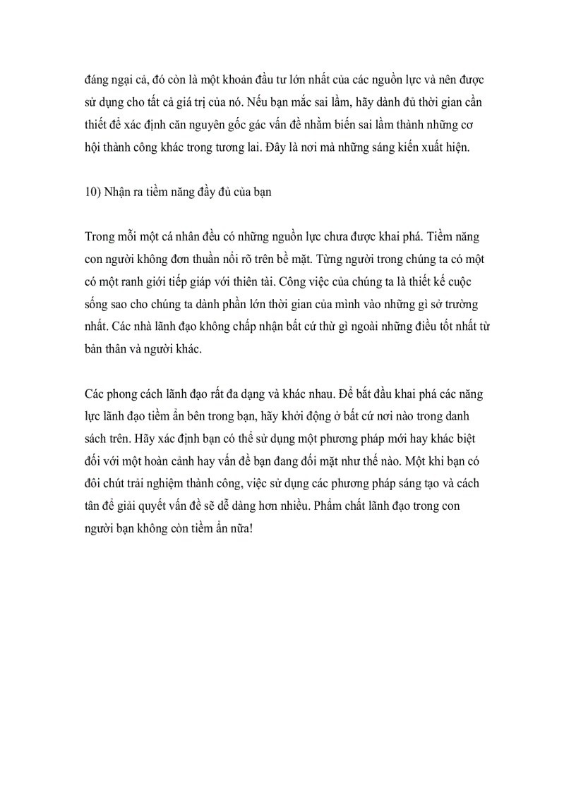 image for page Khám phá và phát triển khả năng lãnh đạo tiềm ẩn