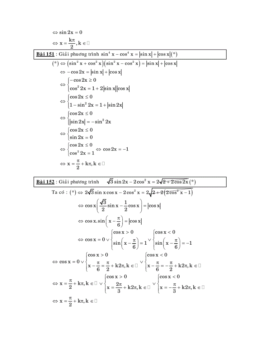 image for page Phương trình lượng giác chứa căn và phương trình lượng giác chứa giá trị tuyệt đối