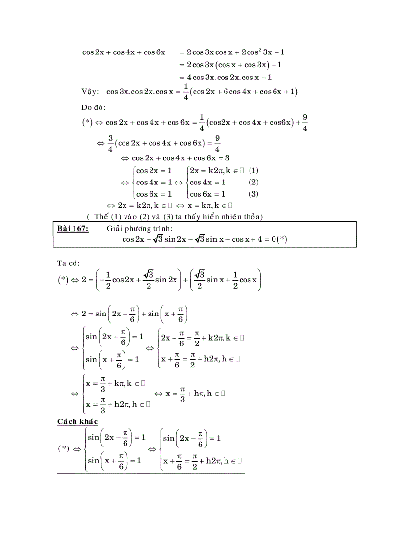 image for page Phương trình lượng giác không mẫu mực