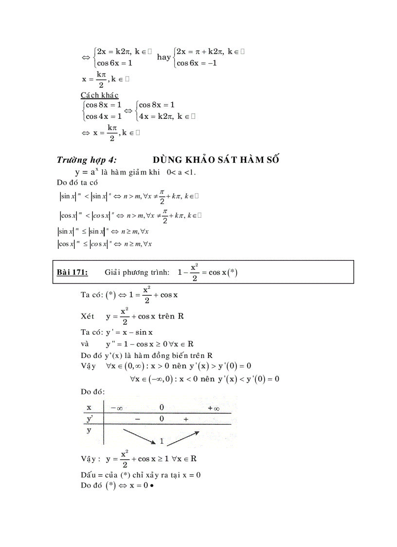 image for page Phương trình lượng giác không mẫu mực