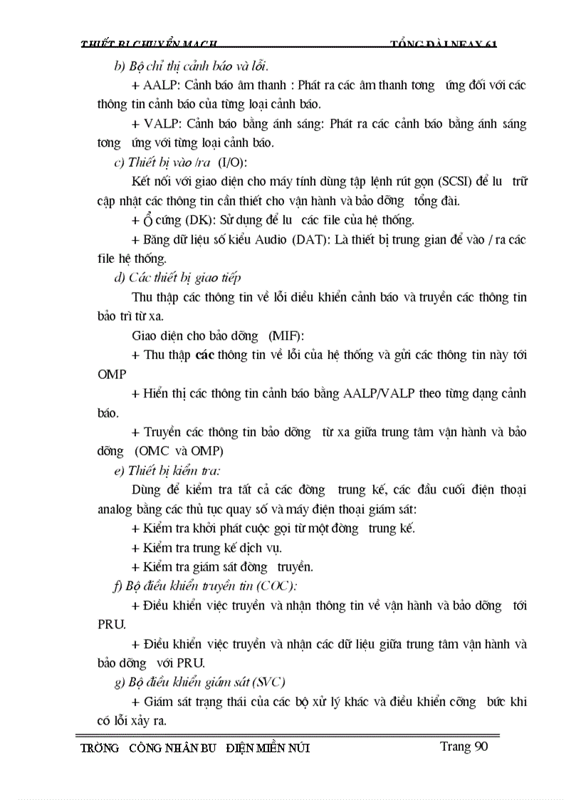 image for page Giới thiệu chung về hệ thống tổng đài viễn thông