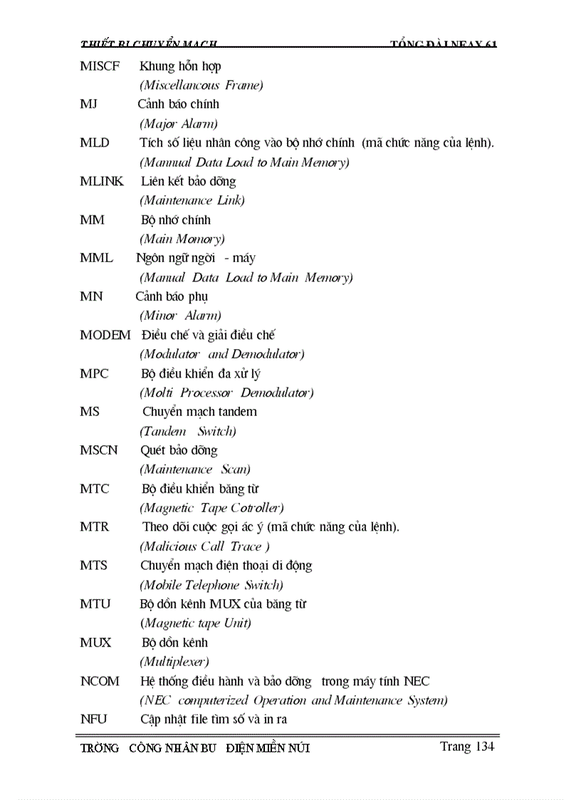 image for page Giới thiệu chung về hệ thống tổng đài viễn thông