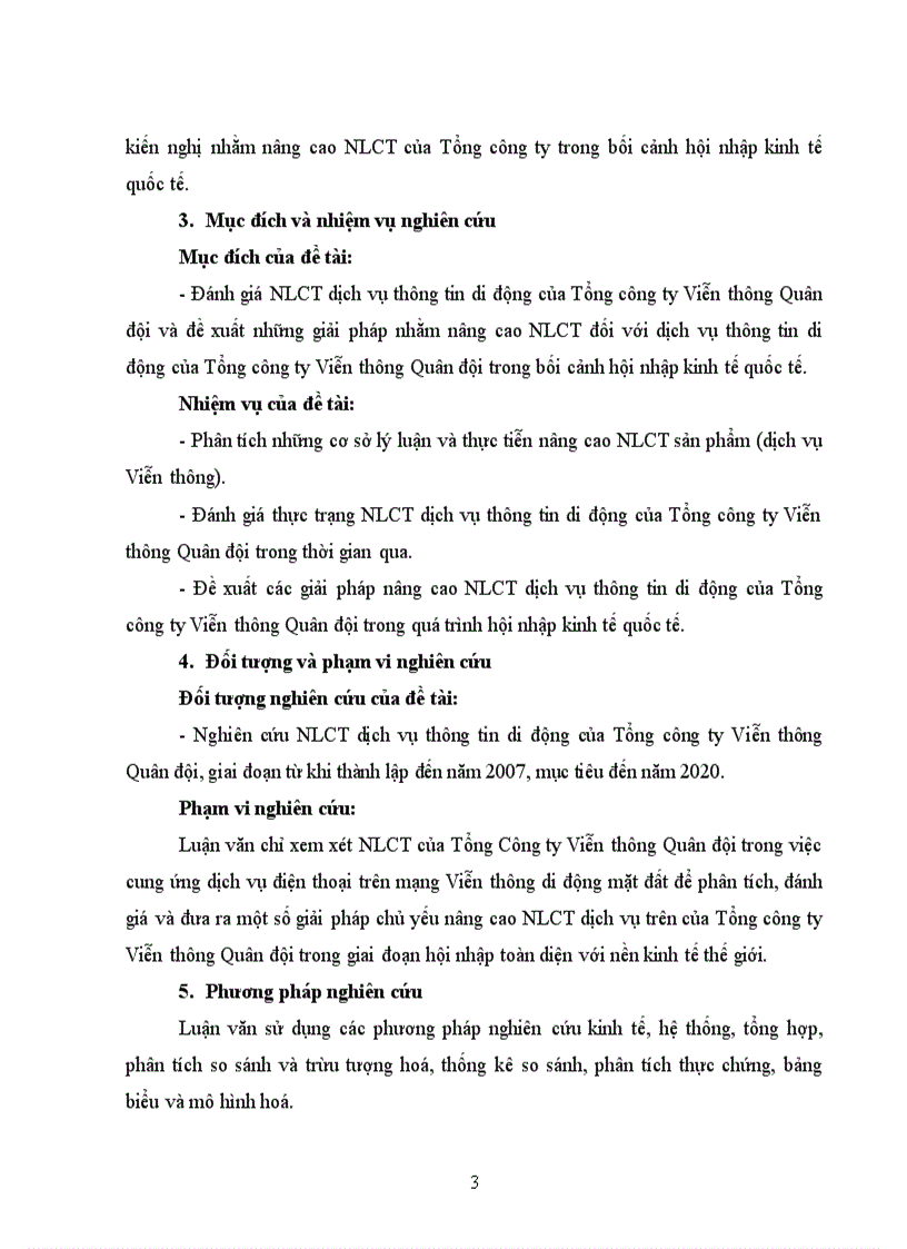image for page Nâng cao năng lực cạnh tranh của Tổng công ty Viễn thông Quân đội
