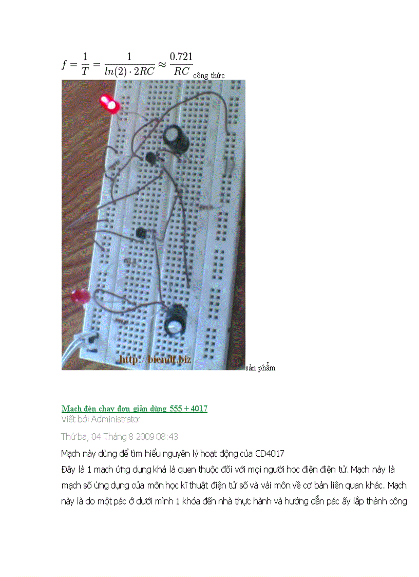 image for page Mạch dao động đa hài va các dang thường gặp