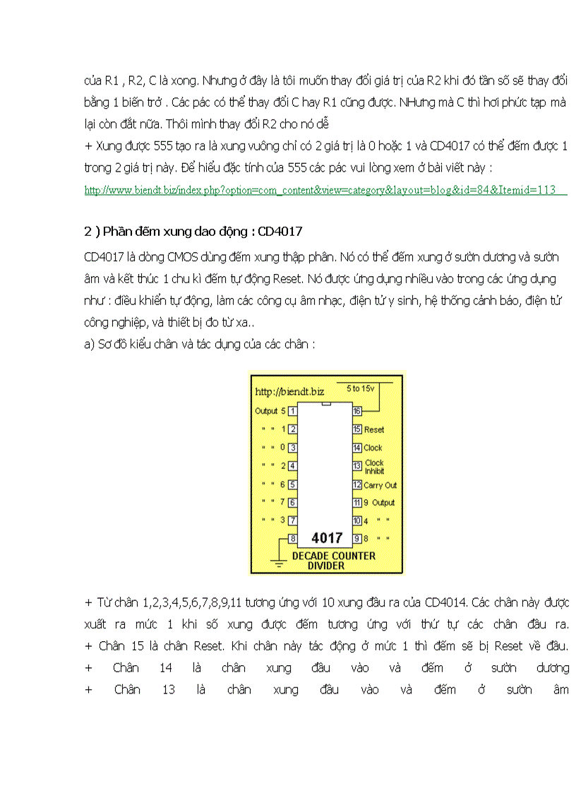 image for page Mạch dao động đa hài va các dang thường gặp